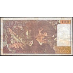 F 69bis-02b - 1990 - 100 francs - Delacroix modifié - Série A.166 - Etat : TB-