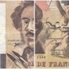 F 69bis-02d - 1990 - 100 francs - Delacroix modifié - Série D.180 - Etat : TB