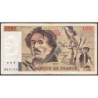 F 69bis-03b2 - 1991 - 100 francs - Delacroix modifié - Série J.186 - Etat : TB-