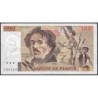 F 69bis-03b2 - 1991 - 100 francs - Delacroix modifié - Série D.187 - Etat : TB