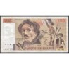 F 69bis-03b2 - 1991 - 100 francs - Delacroix modifié - Série N.187 - Etat : TB