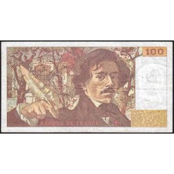 F 69bis-03c1 - 1991 - 100 francs - Delacroix modifié - Série C.202 - Etat : TB+