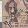 F 69bis-04a - 1991 - 100 francs - Delacroix modifié - Série C.190 - Etat : TTB