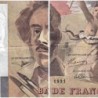 F 69bis-04a - 1991 - 100 francs - Delacroix modifié - Série D.198 - Etat : TB+