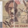 F 69bis-04a - 1991 - 100 francs - Delacroix modifié - Série F.198 - Etat : TTB+