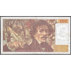 F 69bis-05 - 1993 - 100 francs - Delacroix modifié - Série C.207 - Etat : TB-
