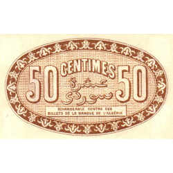 Algérie - Alger 137-9 - 50 centimes - Série T.73 - 13/01/1915 - Etat : SPL