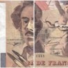F 69bis-08 - 1993 - 100 francs - Delacroix modifié - Série Q.224 - Etat : TB