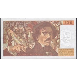 F 69bis-08 - 1993 - 100 francs - Delacroix modifié - Série M.232 - Etat : TTB+