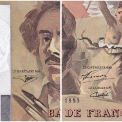 F 69bis-08 - 1993 - 100 francs - Delacroix modifié - Série G.246 - Etat : SPL