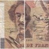 F 69bis-08 - 1993 - 100 francs - Delacroix modifié - Série L.247 - Etat : B+