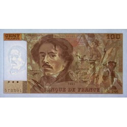F 69bis-08 - 1993 - 100 francs - Delacroix modifié - Série G.246 - Etat : SPL