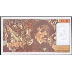 F 69ter-01c - 1994 - 100 francs - Delacroix modifié - Série G.281 - Etat : pr.NEUF