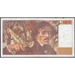 F 69ter-01c - 1994 - 100 francs - Delacroix modifié - Série D.282 - Etat : TB