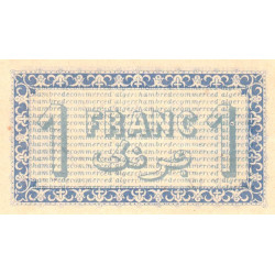 Algérie - Alger 137-12 - 1 franc - Série P.12 - 25/06/1919 - Etat : SPL