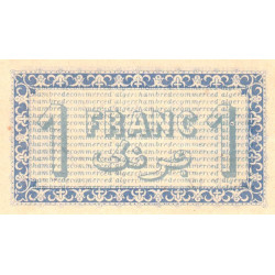 Algérie - Alger 137-12 - 1 franc - Série P.12 - 25/06/1919 - Etat : SPL