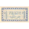 Algérie - Alger 137-12 - 1 franc - Série P.12 - 25/06/1919 - Etat : SPL