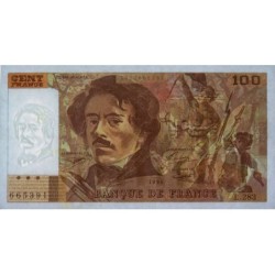 F 69ter-01c - 1994 - 100 francs - Delacroix modifié - Série L.283 - Etat : TTB-