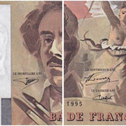 F 69ter-02c - 1995 - 100 francs - Delacroix modifié - Série K.293 - Etat : pr.NEUF