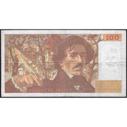 F 69ter-02c - 1995 - 100 francs - Delacroix modifié - Série O.295 - Etat : TB