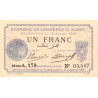 Algérie - Alger 137-15 - 1 franc - Série A.178 - 13/07/1920 - Etat : SUP