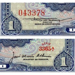 Brésil - Pick 150c - 1 cruzeiro - Série 3365 - Sans estampa - 1957 - Etat : NEUF