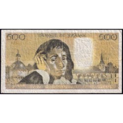 F 71-31 - 05/07/1984 - Faux 500 francs - Pascal - Série T.230 - Etat : TB+