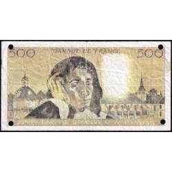 F 71-31 - 05/07/1984 - Faux 500 francs - Pascal - Série T.232 - Etat : TB-