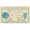 Algérie - Alger 137-24 - 1 franc - Série C.217 - 14/06/1922 - Etat : SUP