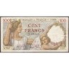 F 26-07 - 21/09/1939 - 100 francs - Sully - Série A.1247 - Etat : TB