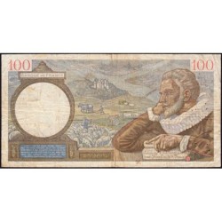 F 26-07 - 21/09/1939 - 100 francs - Sully - Série B.1542 - Etat : TB-