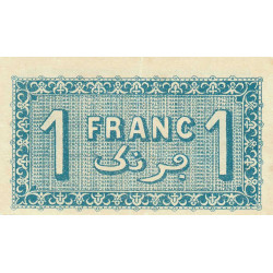 Algérie - Alger 137-24 - 1 franc - Série C.217 - 14/06/1922 - Etat : SUP