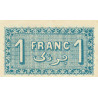 Algérie - Alger 137-24 - 1 franc - Série C.217 - 14/06/1922 - Etat : SUP