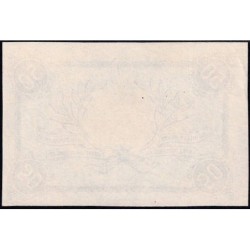 Roanne - Pirot non répertorié - 50 centimes - Epreuve 1 du revers - Etat : SPL