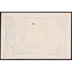 Roanne - Pirot non répertorié - 50 centimes - Epreuve 1 du revers - Etat : SPL+