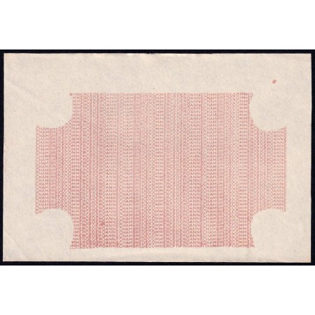 Roanne - Pirot non répertorié - 50 centimes - Epreuve 2 du revers - Etat : SUP+