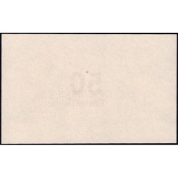 Roanne - Pirot non répertorié - 50 centimes - Epreuve 3 du revers - Etat : NEUF