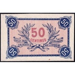 Roanne - Pirot non répertorié - 50 centimes - Epreuve 4 du revers - Etat : SPL