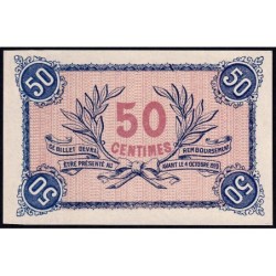 Roanne - Pirot non répertorié - 50 centimes - Epreuve 4 du revers - Etat : NEUF