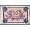 Roanne - Pirot non répertorié - 50 centimes - Epreuve 4 du revers - Etat : SPL