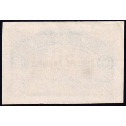 Roanne - Pirot non répertorié - 50 centimes - Epreuve 4 du revers - Etat : SUP+