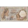 F 26-18 - 21/12/1939 - 100 francs - Sully - Série L.5367 - Etat : B+