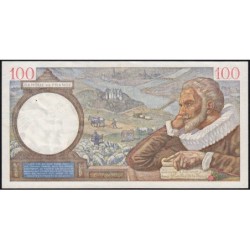 F 26-22 - 08/02/1940 - 100 francs - Sully - Série Q.7221 - Etat : SUP