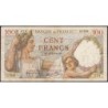 F 26-23 - 22/02/1940 - 100 francs - Sully - Série Q.7926 - Etat : TB-