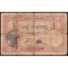 Indochine Française - Pick 48b - 1 piastre - Série P.3787 - 1927 - Etat : B