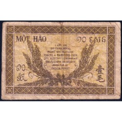 Indochine Française - Pick 89a_2 - 10 cents - Série DK - 1944 - Etat : TB-