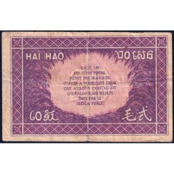 Indochine Française - Pick 90 - 20 cents - Série CB - 1944 - Etat : TB