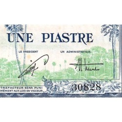 Indochine Française - Vietnam - Pick 105 - 1 piastre - Série N38 - 1954 - Etat : TB