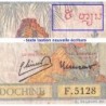 Indochine Française - Pick 55d - 5 piastres - Série F.5128 - 1946 - Etat : TB-