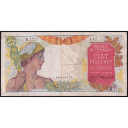 Indochine Française - Pick 82b - 100 piastres - Série K.2323 - 1949 - Etat : TB
